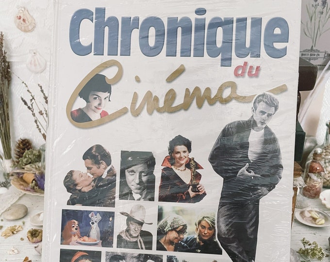 Vintage Chronique du Cinéma French Book