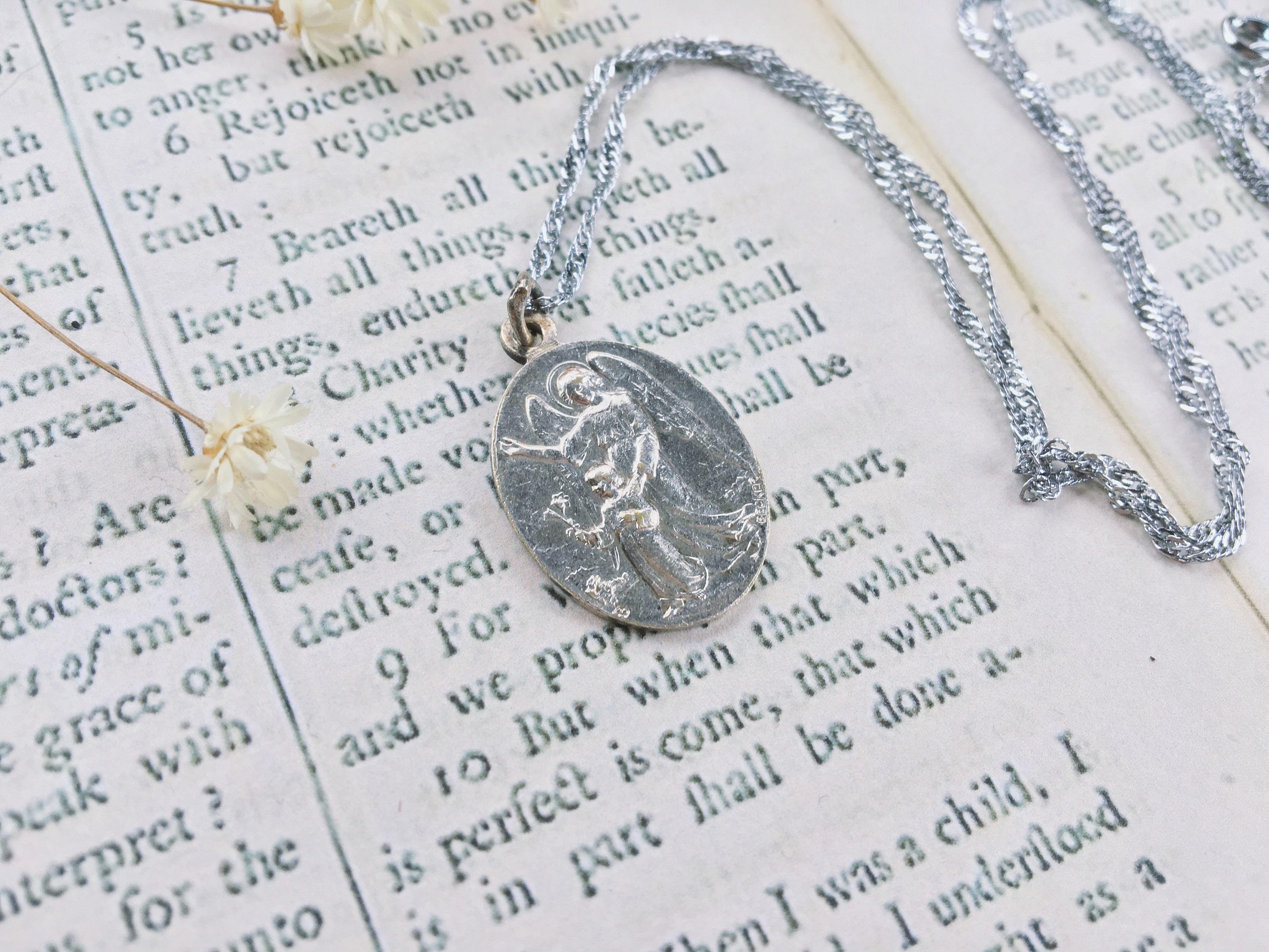 Vintage Religious Necklace