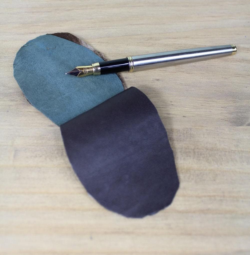 Fountain pen nib cleaners leather nib cloths pen cleaner Etsy