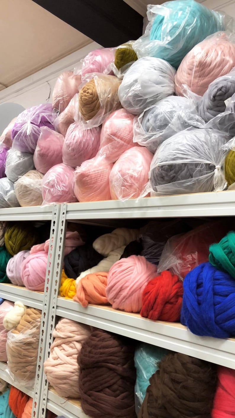 Wholesale Chunky Yarn Sale Super Bulky merino wool for arm Etsy