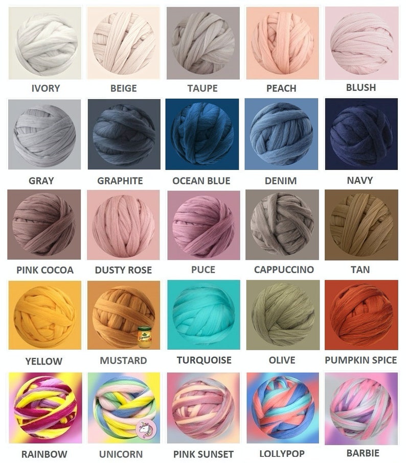 Wholesale chunky knit yarns in bulk. Arm knitting giant yarn Etsy