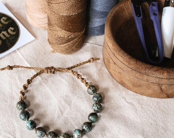 Pulseira Mala com Pedras Preciosas: Padrão de Micro Macramê (Guia para Iniciantes em PDF)