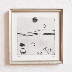 radierung 4 · original Radierung auf Papier · handgemacht und signiert · limitiert