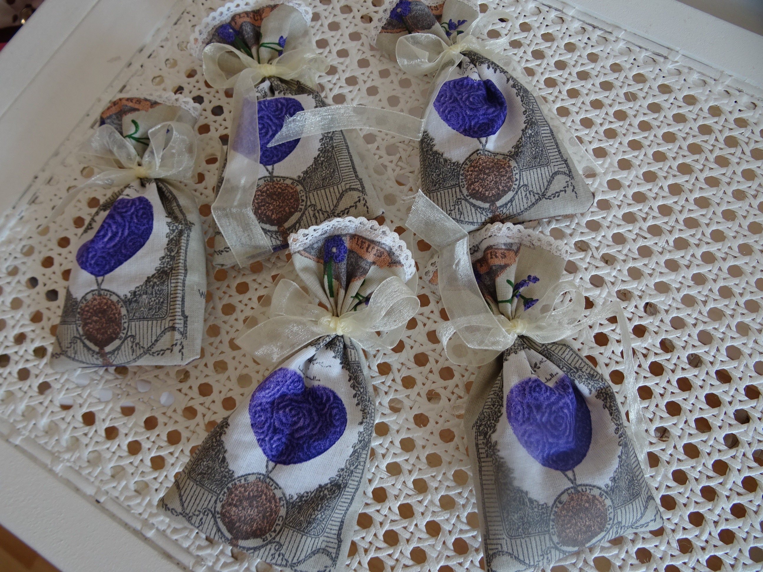 Lot de 4 Sachets Garnis Ma Lavande 2019