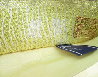 Japanse Obi From Nishijin kyo Sansai. With Full Moon and Japanse Obi From Nishijin kyo Sansai. With Full Moon and