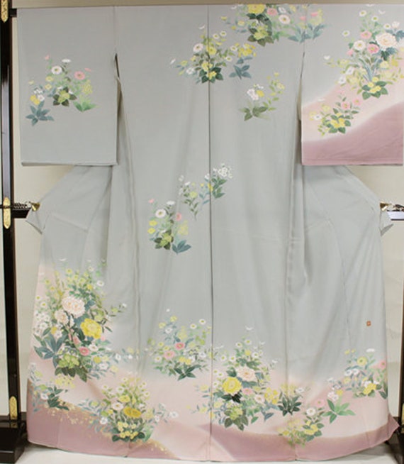 加賀友禅訪問着（新品） - Etsy 日本