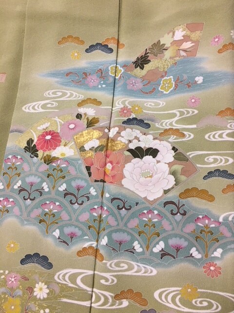 [京都織元 明彦 伊豆蔵 ]未使用・自宅保管・シルク100%・大変シックな藍色 ✳︎いろは舎で扱っている作品の紹介✳︎ 〜安来織〜 藍染めした