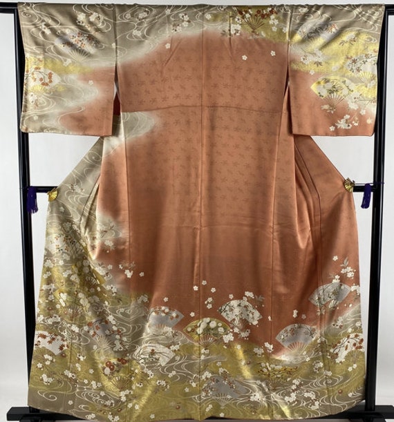 Silk Houmongi by Suzunoya - Etsy