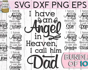 Download Angel In Heaven Svg Etsy