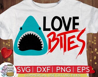 Download Valentines Shark Svg Etsy