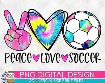 Love Soccer Svg Etsy