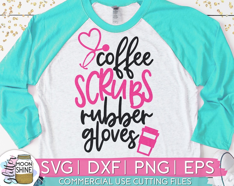 Free Free 192 Coffee Scrubs Rubber Gloves Svg SVG PNG EPS DXF File