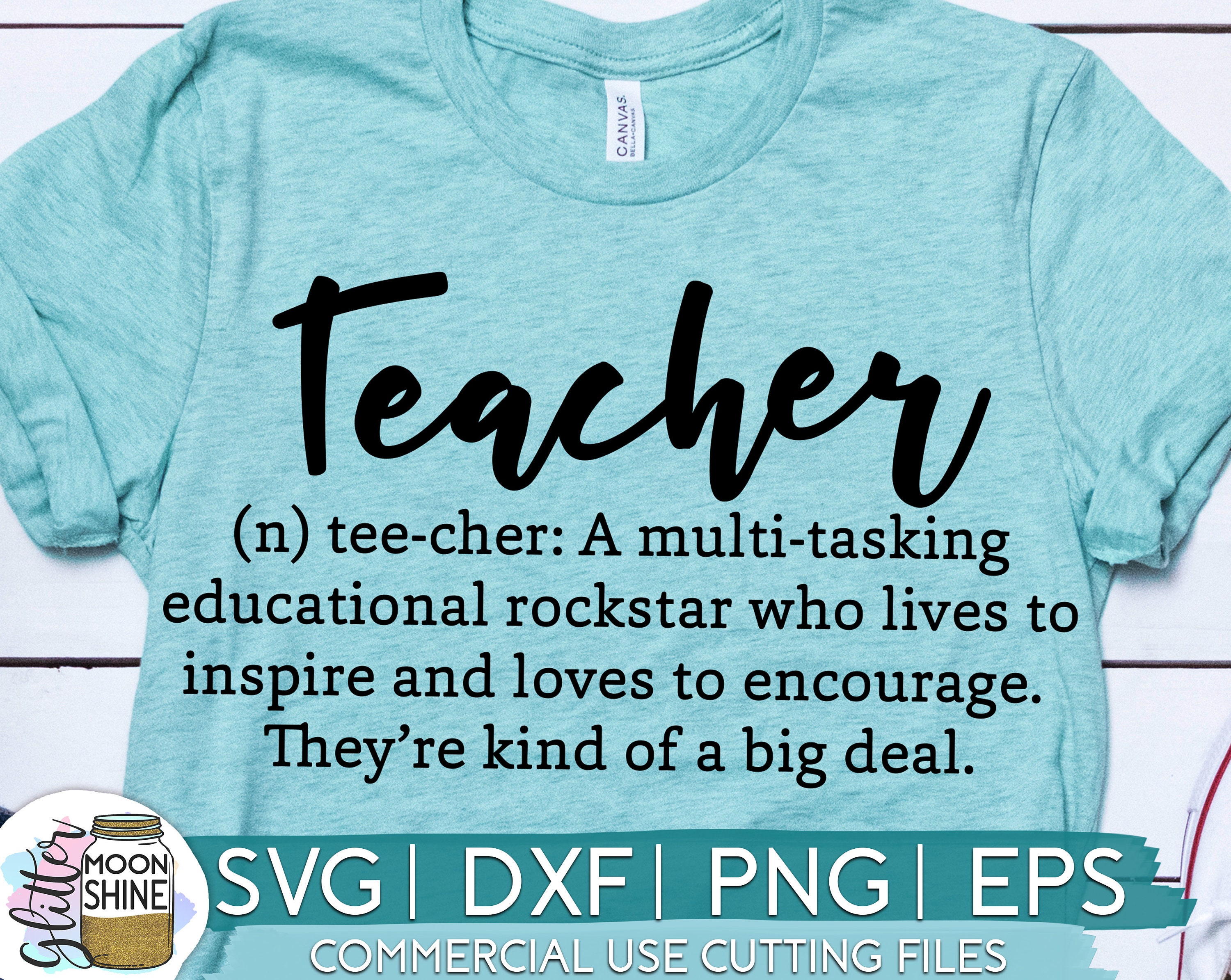 Download Teacher Definition Svg Eps Dxf Png Cutting Files For Etsy