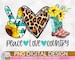 Peace Love Country PNG Print File for Sublimation Or Print, Southern Designs, Be Kind, Positive Designs, Positive Quotes, Sunflower 