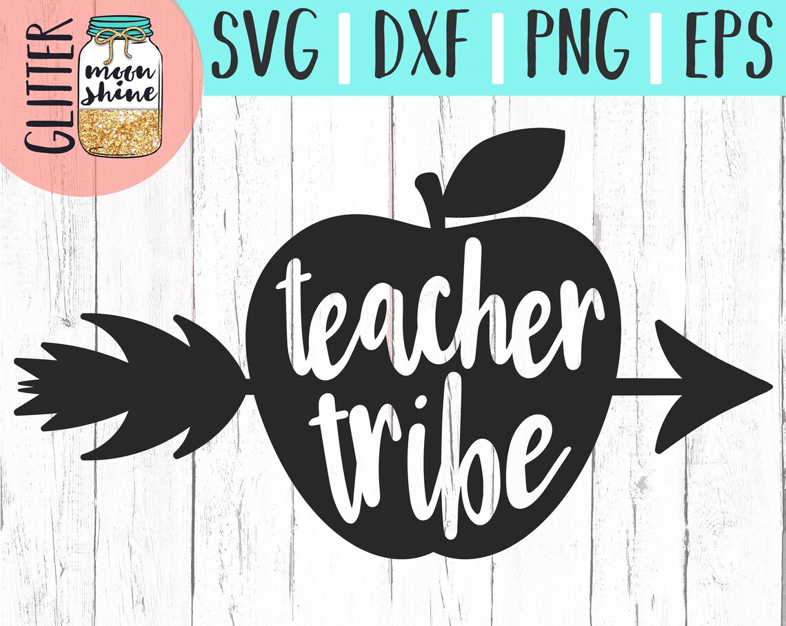 Download Teacher Tribe svg eps dxf png cutting files for silhouette | Etsy