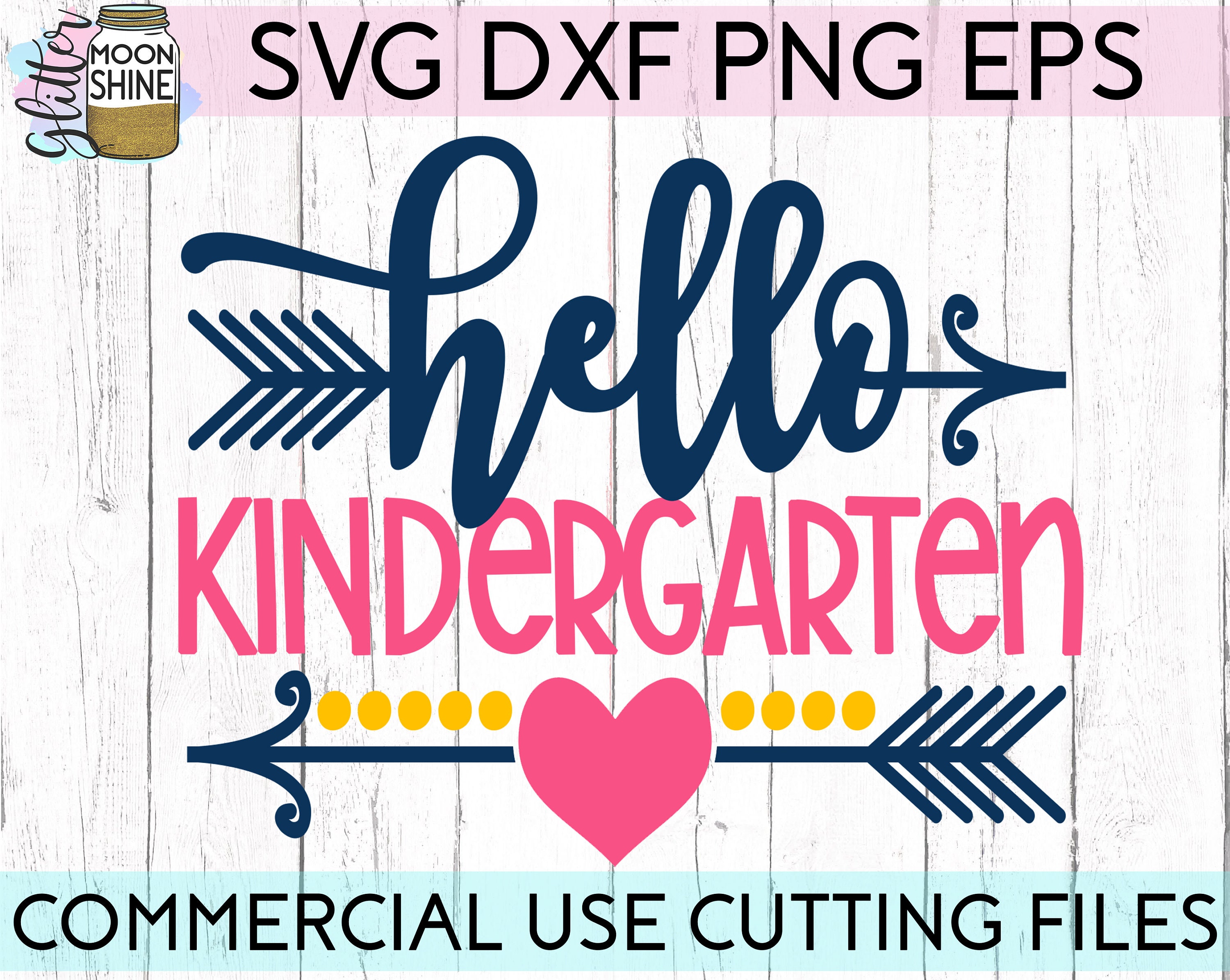 Hello Kindergarten Svg Eps Png Cutting Files for Silhouette - Etsy
