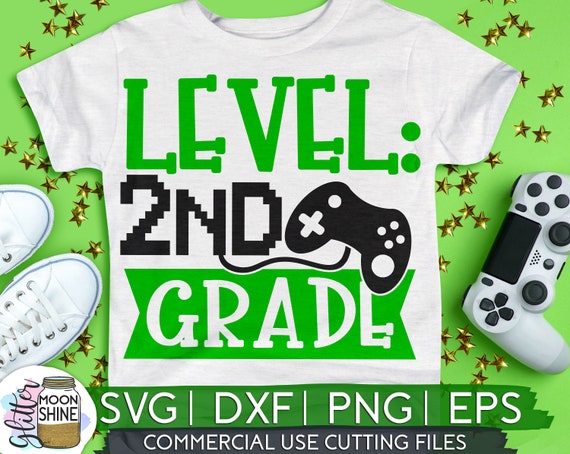 Level 2nd Grade Svg Eps Png Cutting Files For Silhouette Cameo Etsy Level 2nd Grade Svg Eps Png Cutting Files For Silhouette Cameo Etsy