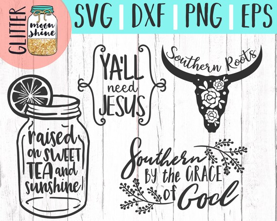Download Southern Girl Quotes Bundle svg eps dxf png Files for ...
