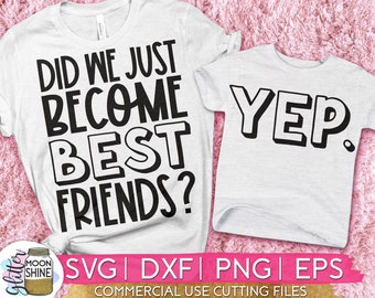 Mom Sublimation Design Matching Son Daughter Just Better Together Set of 2 svg eps dxf png Files for Cutting Machines Cameo Cricut