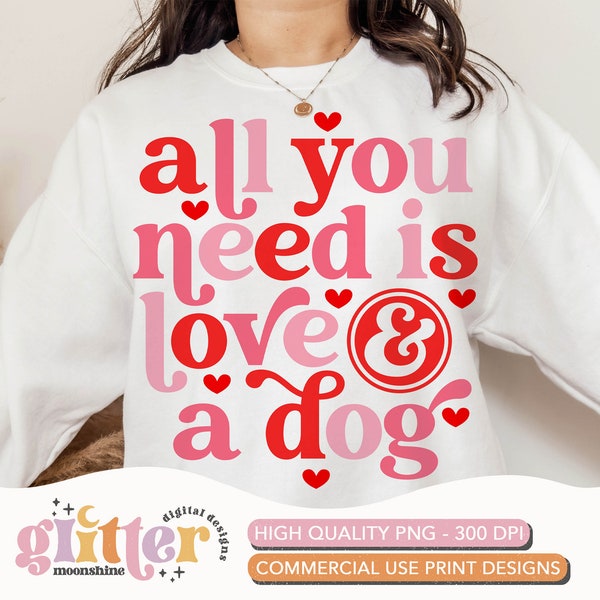 All I Need Is Love and a Husky or Two T-Shirt Flower Dog