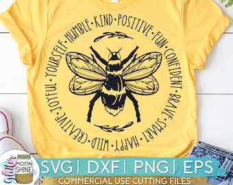 Bee Something svg dxf eps png Files for Cutting Machines Cameo Cricut, Funny Womens Designs, Sublimation, Bee Happy, Save The Bees, Bee Kind