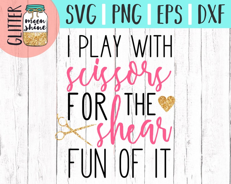 Hair Stylist Svg Eps Png Dxf Cutting Files For Silhouette Etsy