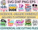 Huge School Grade Bundle of 75 svg eps dxf png Files for Cutting Machines Cameo Cricut, Back to School, First Day Of School, Preschool 