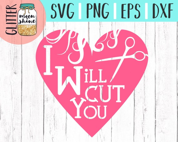 Hair Stylist Svg Eps Png Dxf Cutting Files For Silhouette Etsy