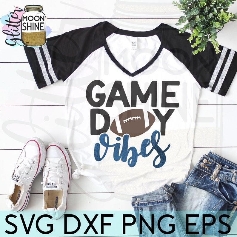 Download Game Day Vibes svg eps png dxf cutting files for ...