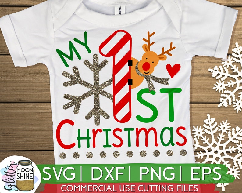 Download My 1st Christmas svg and png Files for Cutting Machines ...