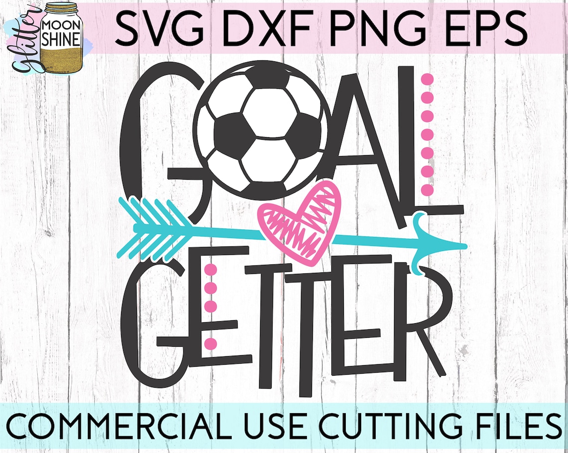 Goal Getter Soccer svg eps png dxf archivos de corte para Etsy España