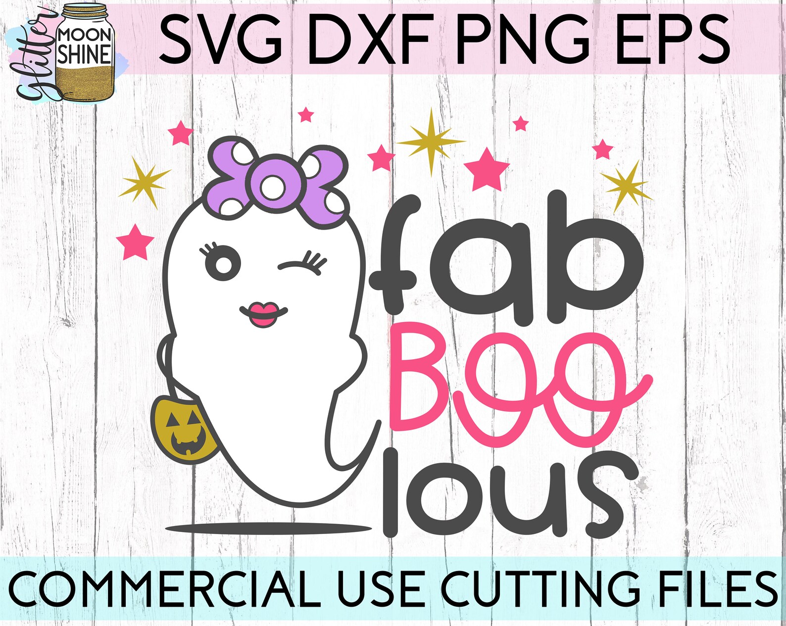 Fab Boo Lous svg dxf eps png Files for Cutting Machines Cameo | Etsy