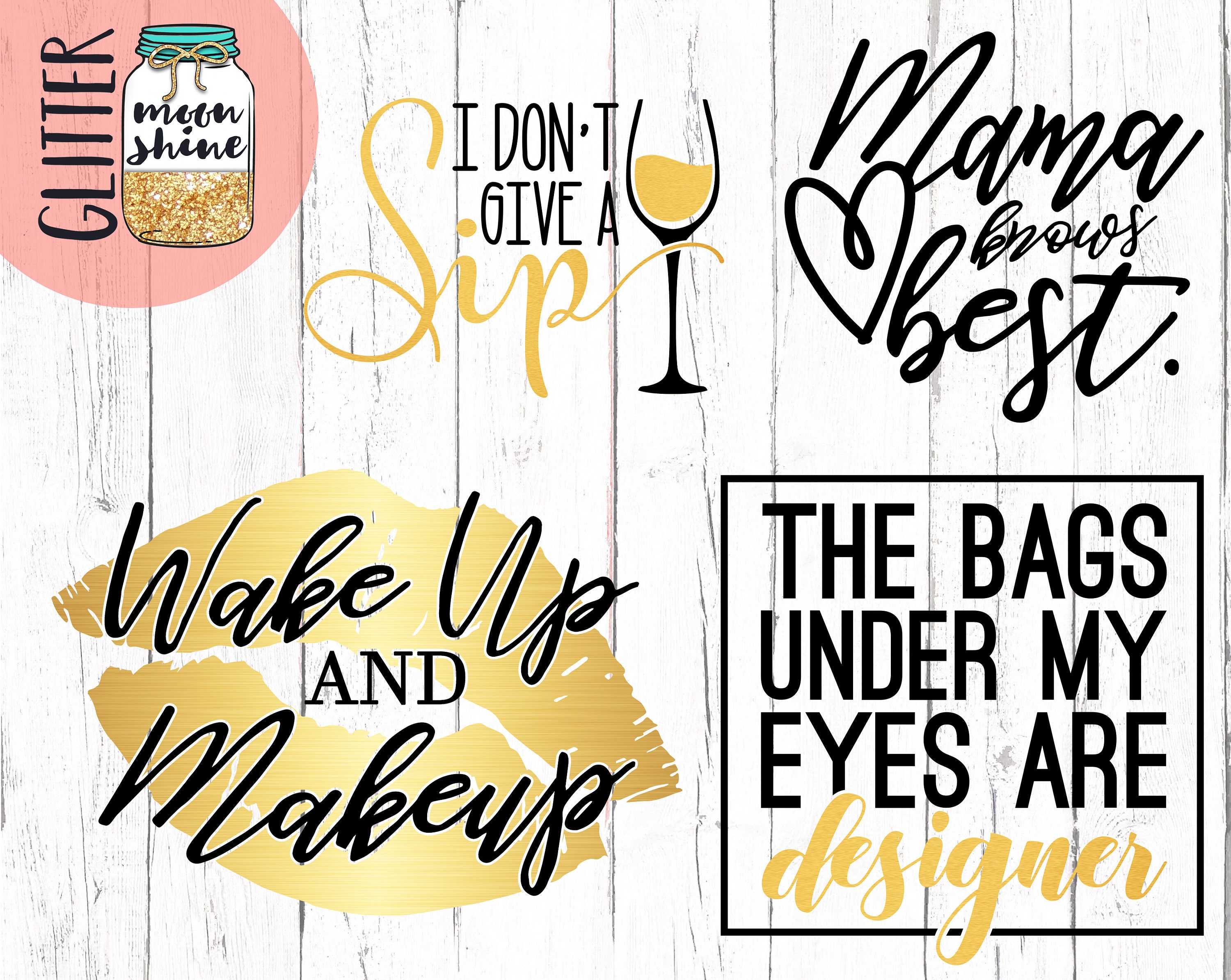 Mom Boss Bundle svg eps dxf png Files for Cutting Machines