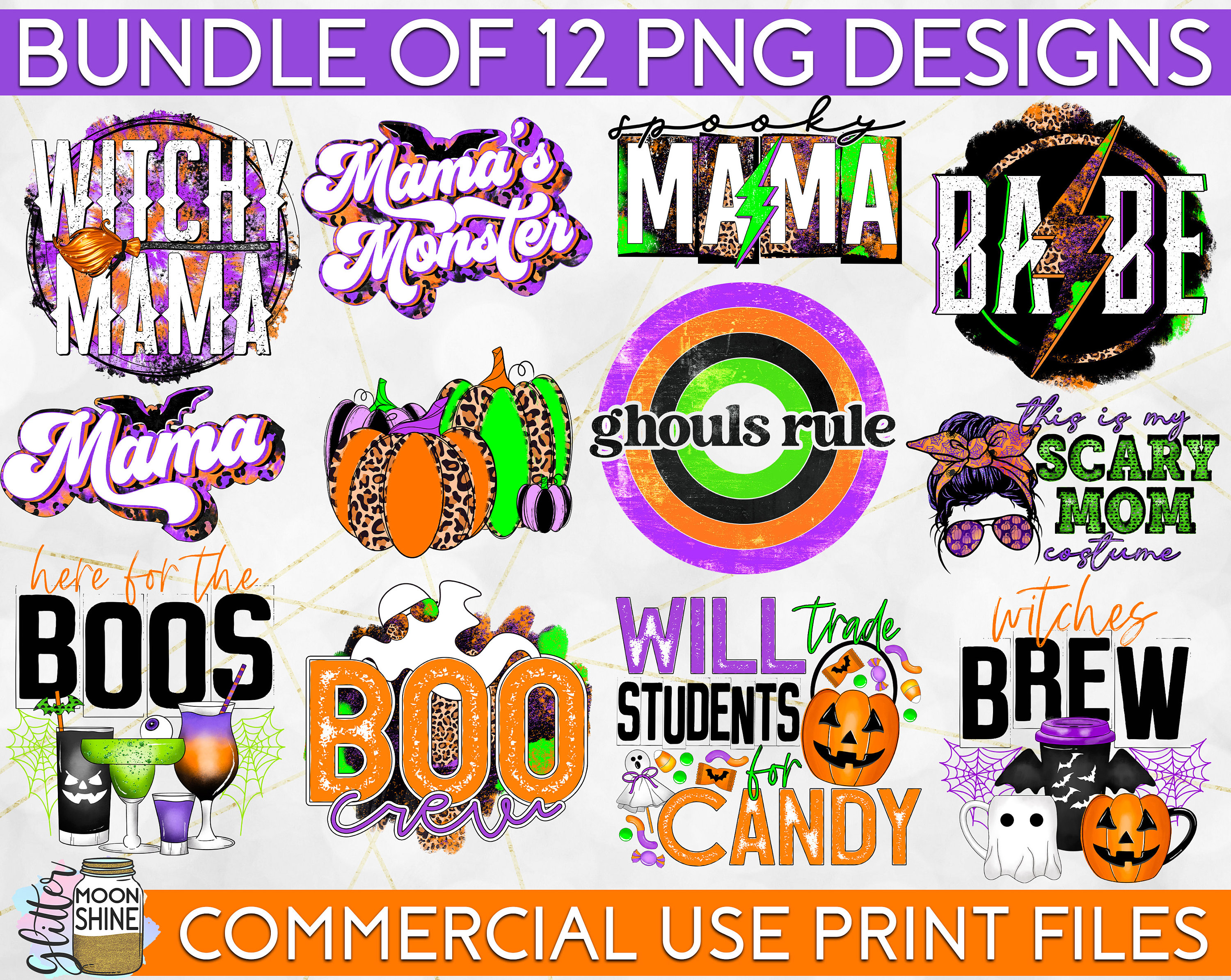 Halloween Sublimation Design Bundle Graphic by Design Club