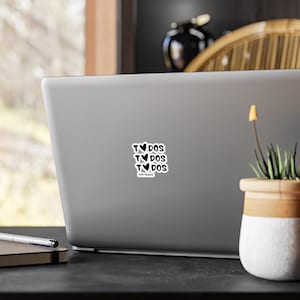 Adesivos de vinil com corte de beijo do Papa Francisco, adesivos religiosos, adesivos para garrafas d'água, adesivos para laptop