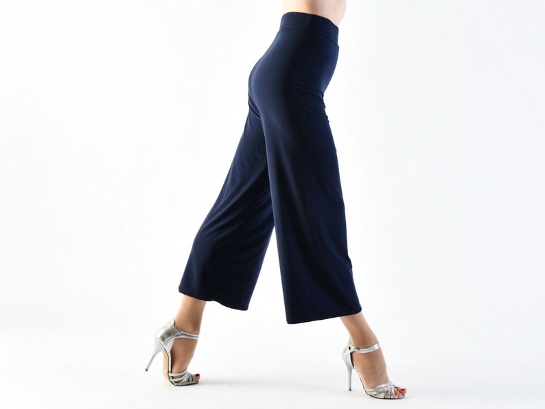 VARGAS Palazzo Tango Pants 3/4 length in your favorite color image 5