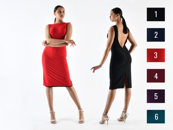 CALÓ Reversible Sheath Dress With 