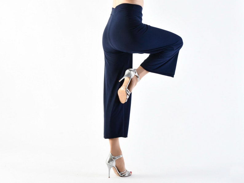 VARGAS Palazzo Tango Pants 3/4 length in your favorite color image 6
