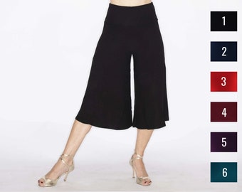 SOLDES *** Taille S - TANTURI Pantalon de tango noir sans fentes