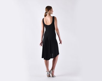 SALE *** Größe XS oder S - TROILO Tangokleid mit U-Rücken in Schwarz