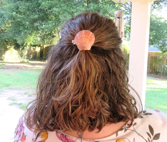 Seashell hair sale clip