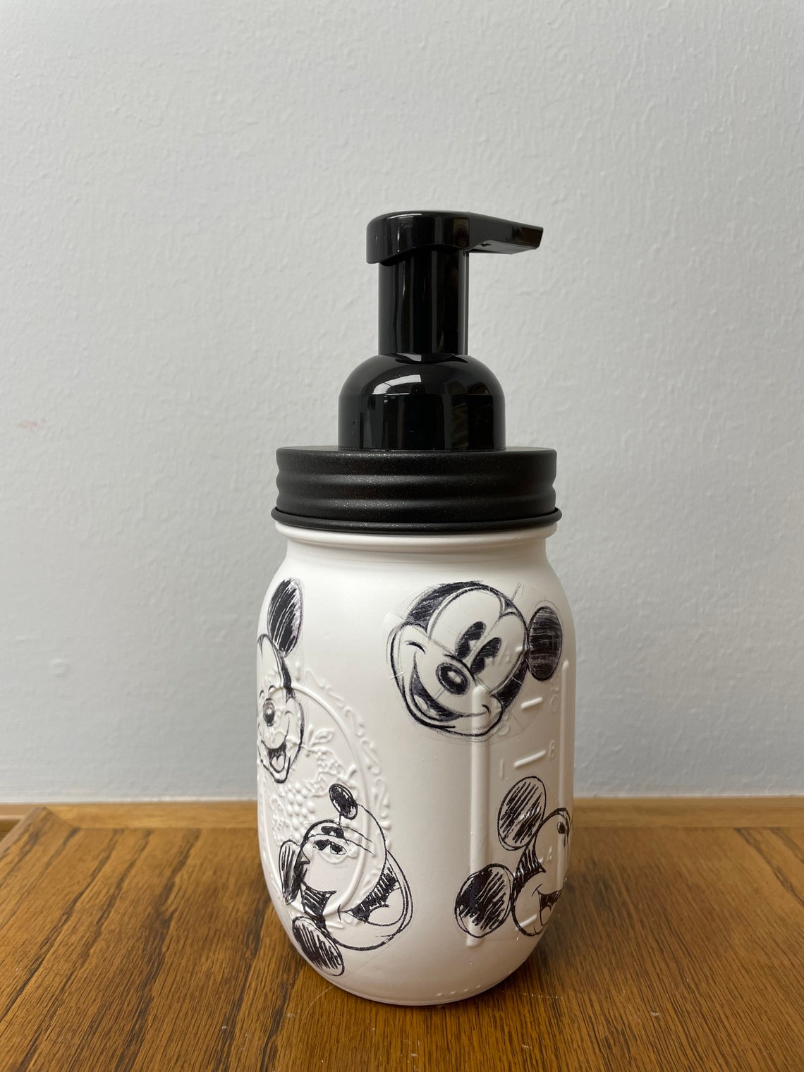 Mickey Mouse Soap Dispenser Soap Dispenser Mickey Mouse Etsy