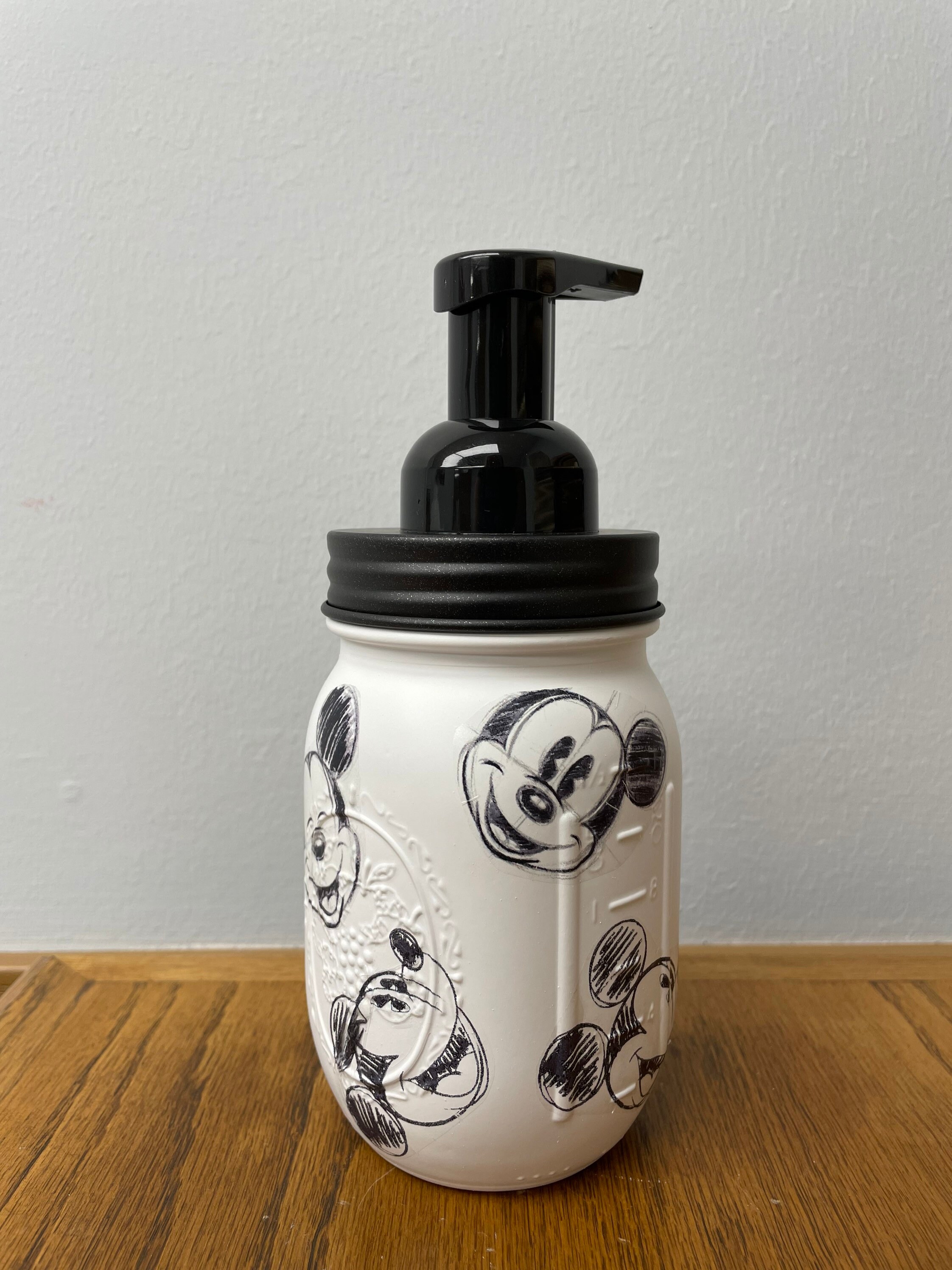 Mickey Mouse Soap Dispenser Soap Dispenser Mickey Mouse Etsy