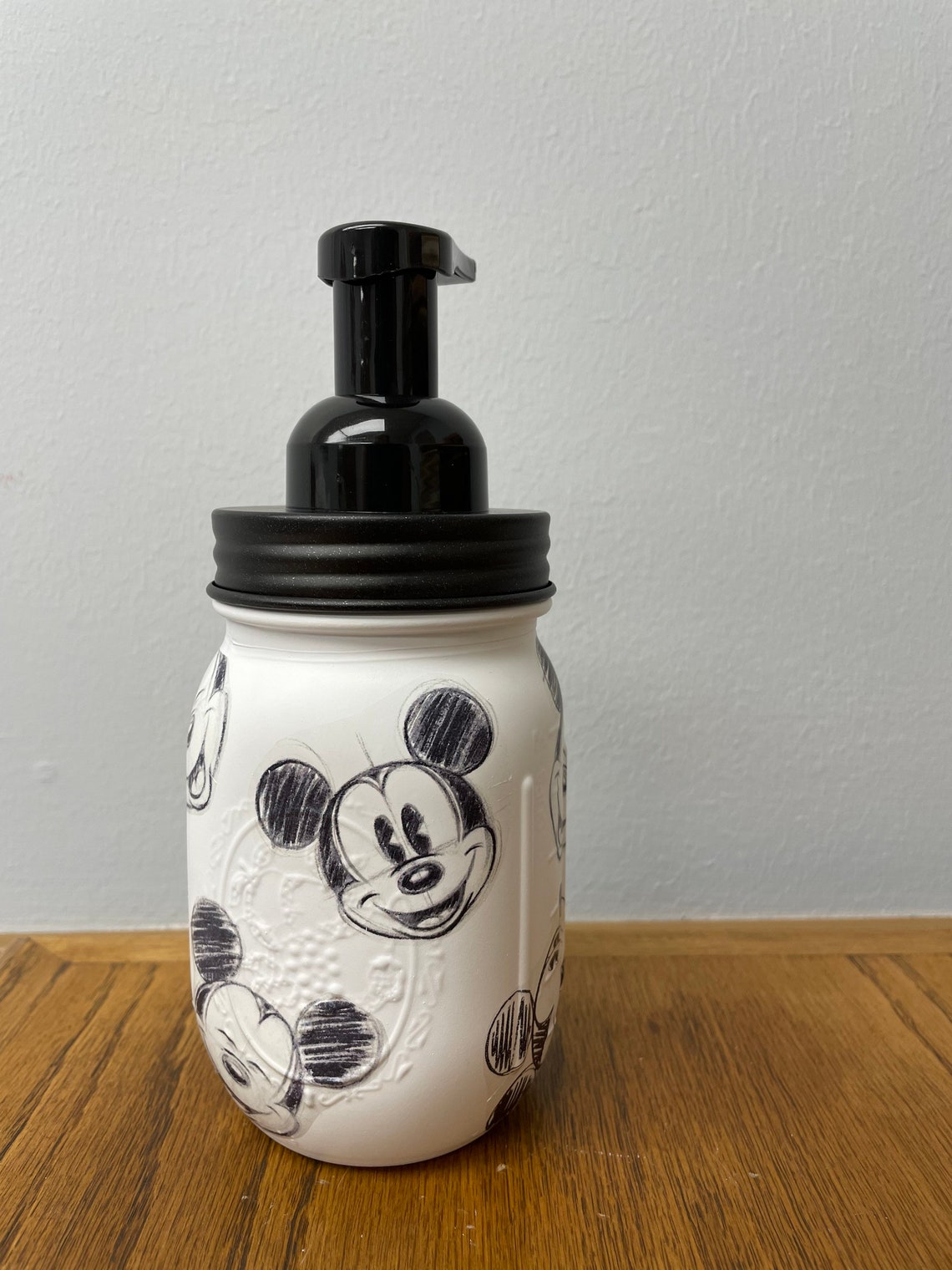 Mickey Mouse Soap Dispenser Soap Dispenser Mickey Mouse Etsy