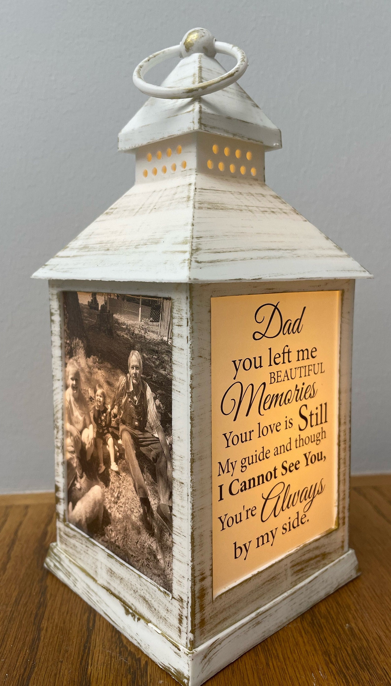 Personalized Lantern Remembrance Lantern Memorial Gift Etsy