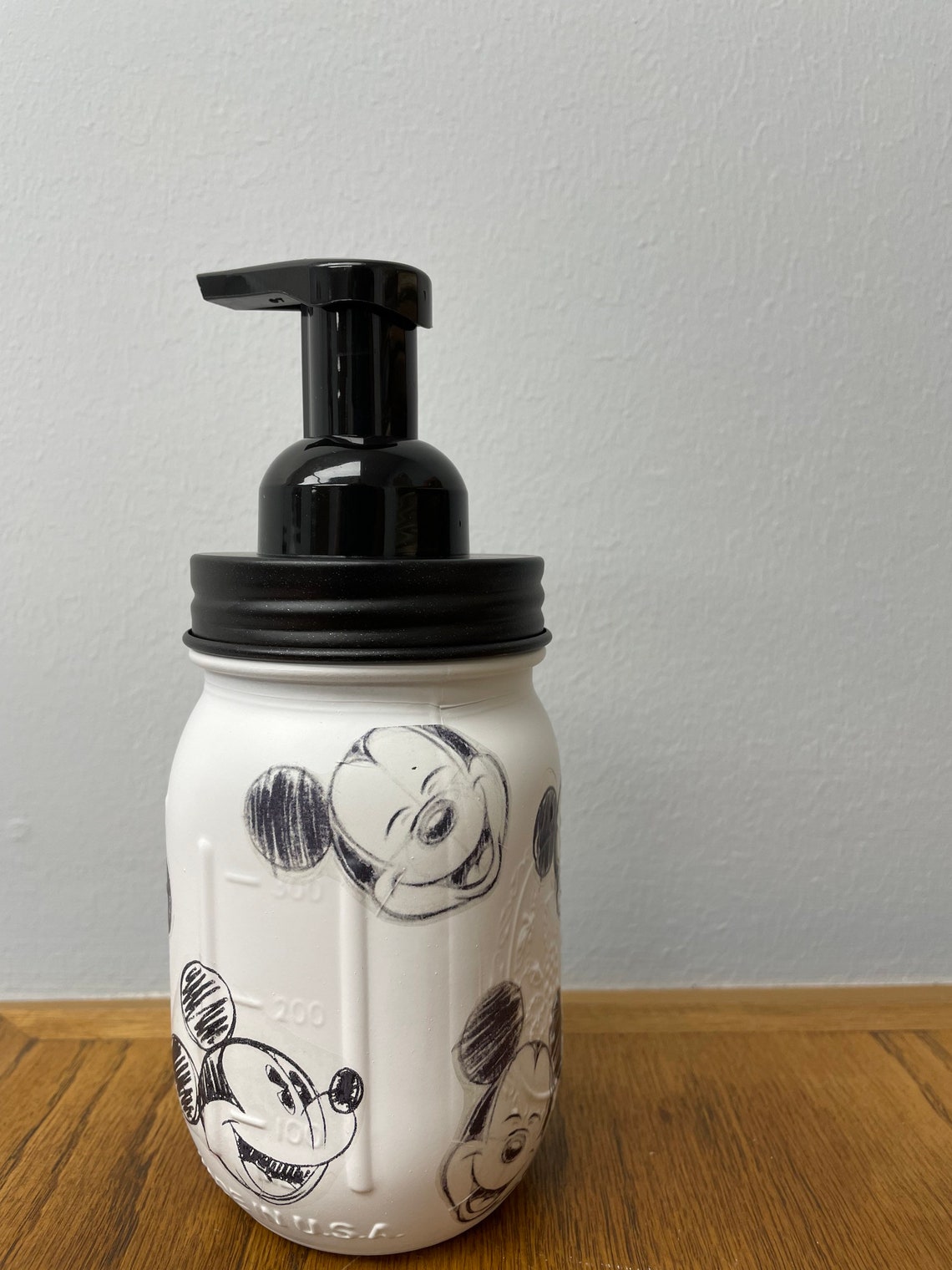 Mickey Mouse Soap Dispenser Soap Dispenser Mickey Mouse Etsy