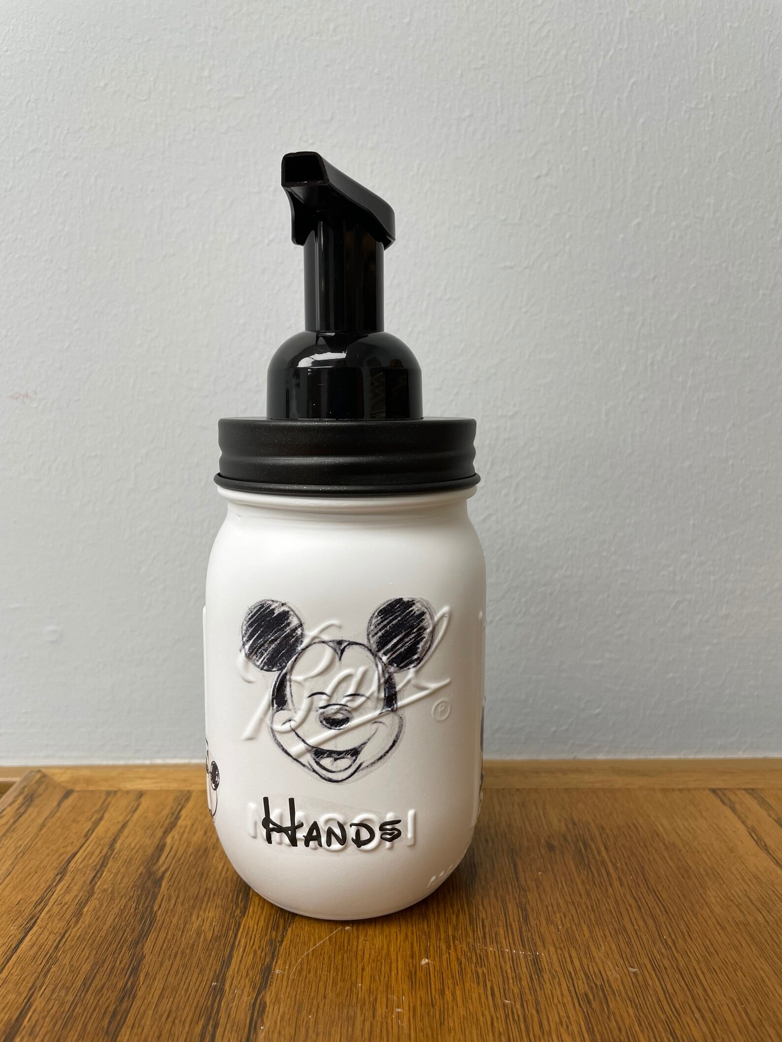 Mickey Mouse Soap Dispenser Soap Dispenser Mickey Mouse Etsy UK