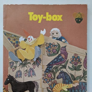 Spielzeugkiste, Sprachentwicklungslesung, Vintage Sprachkunstbuch