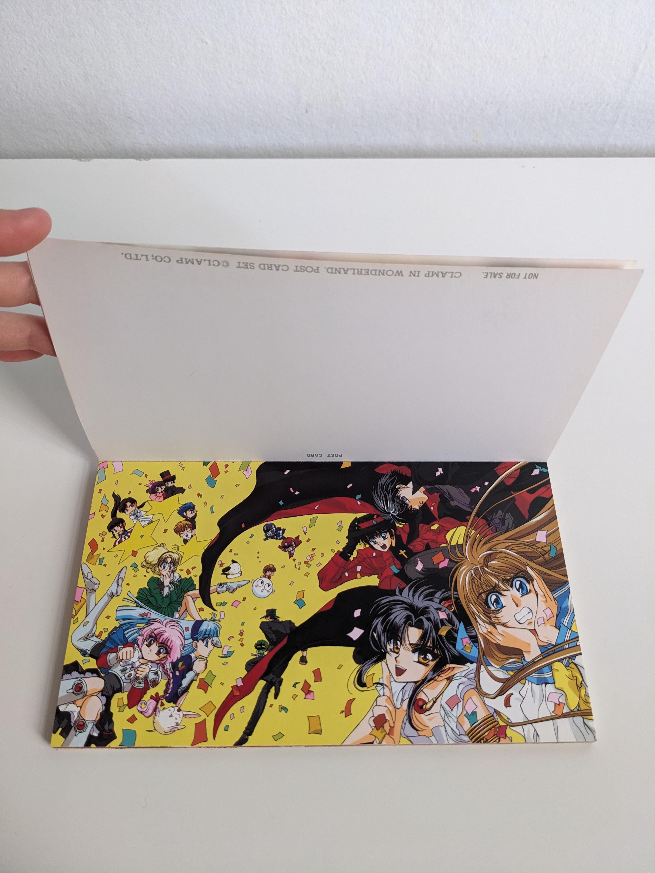 CLAMP in Wonderland Postcard Book - Etsy