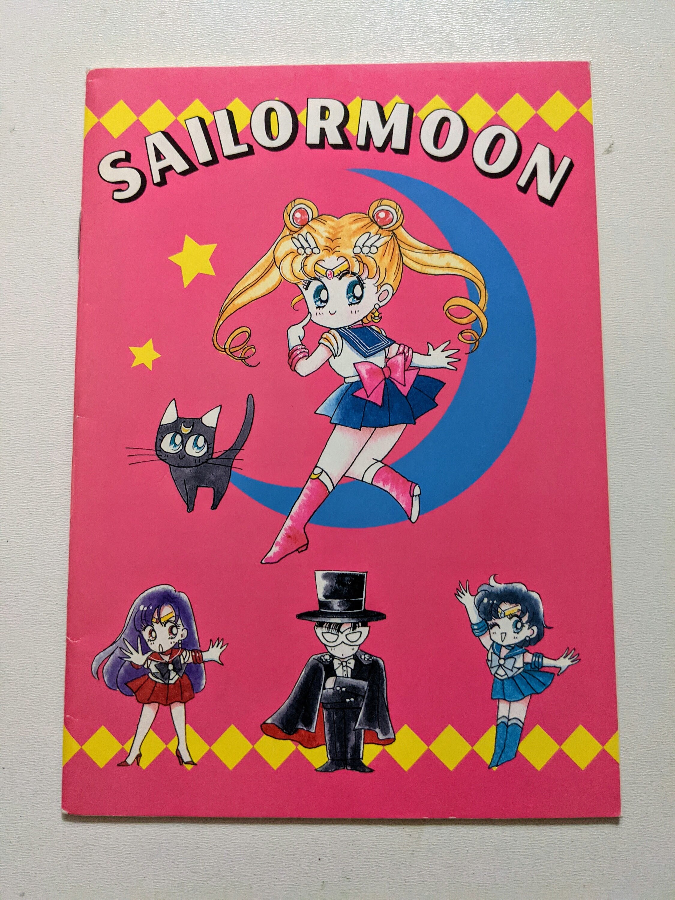 Sailor Moon-notitieboekje, Naoko Takeuchi, Kodansha Nakayoshi-bijlage 1992